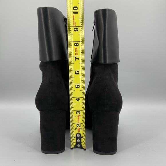 NEW Alfani Women’s Ajojo Mixed Media Booties Black Size 8.5M - Picture 4 of 10